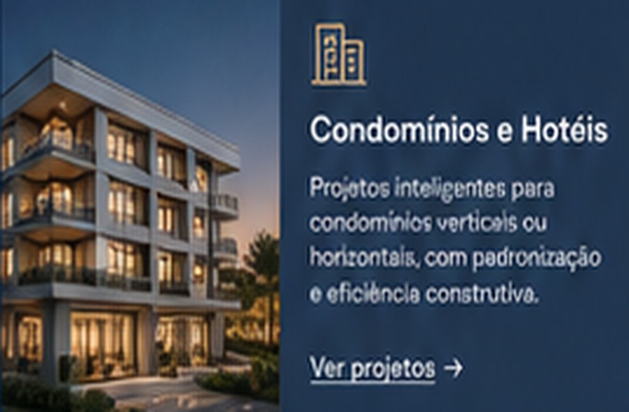 Condomínios e hotéis